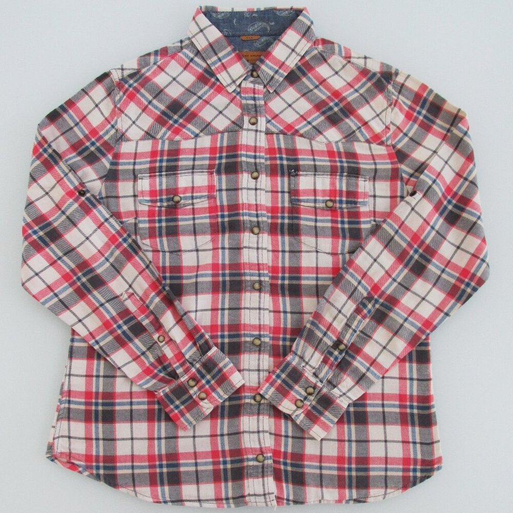 Jacks Girlfriend (BEA) Women's Cotton Western Shirt Size Small